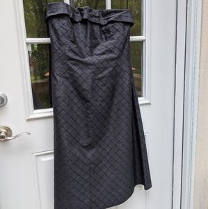CK Bradley Black Silk Cocktail Dress